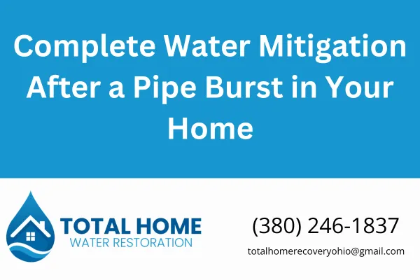 Discover step-by-step water mitigation strategies after a pipe burst. Learn what to do first, when to call pros, and how Total Home Water Restoration gets your home back to normal fast in Grove City and surrounding areas.