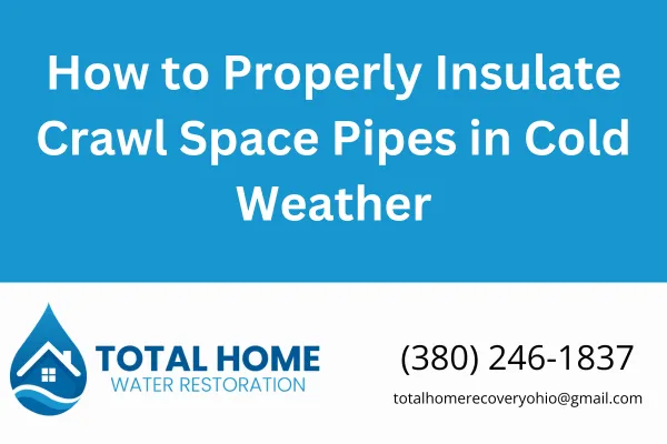 How to Properly Insulate Crawl Space Pipes in Cold Weather