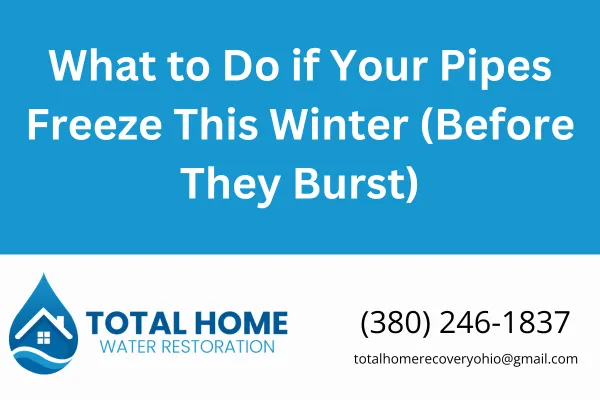 What to Do if Your Pipes Freeze This Winter (Before They Burst)