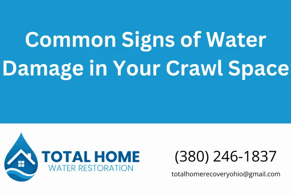 Learn the top signs of crawl space water damage like musty smells, wood rot, and high humidity. Grove City’s trusted expert, Tyler Zimmerman of Total Home Water Restoration, shares what to look for and how to fix it.