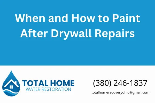 When and How to Paint After Drywall Repairs