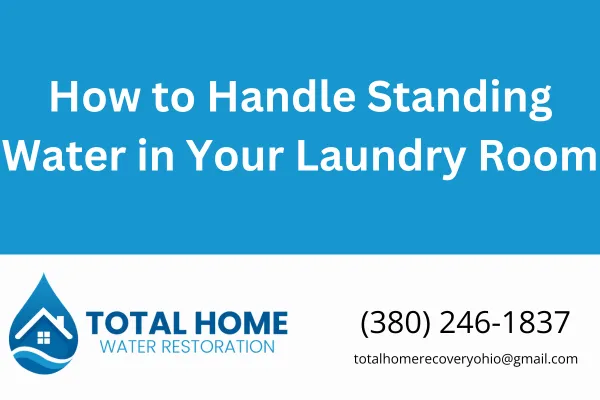 Got standing water in your laundry room? Learn the causes, risks, and the best steps to clean it up and prevent serious damage. Total Home Water Restoration serves Grove City and nearby areas.