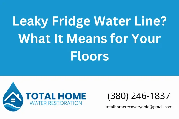 A refrigerator water line leak can quietly ruin your floors. Learn the warning signs, damage risks, and repair steps from Grove City’s trusted water restoration team.