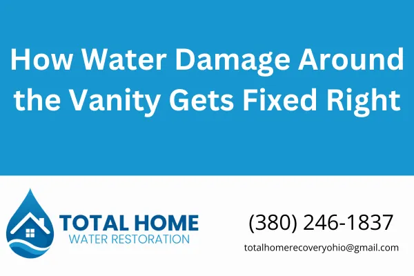Dealing with water damage around your bathroom vanity? Learn the real steps Total Home Water Restoration takes to properly fix leaks and protect your home in Grove City and beyond.