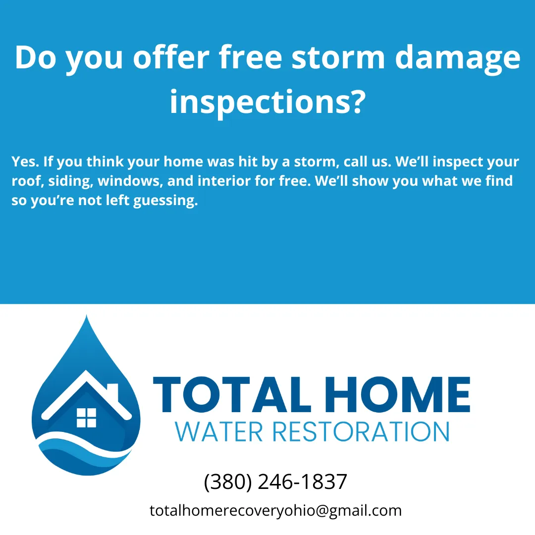 Do you offer free storm damage inspections?