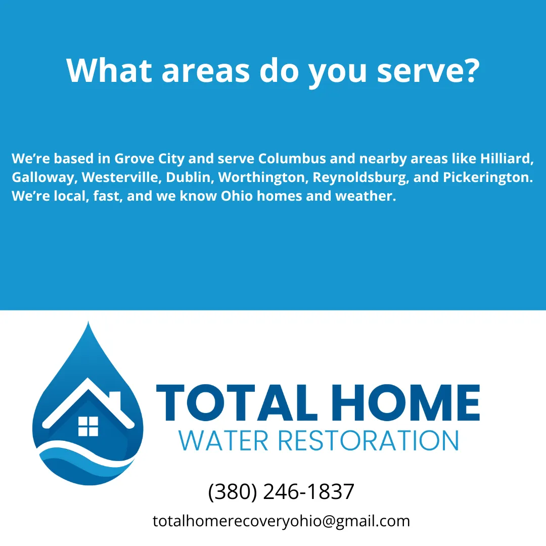 Need burst or frozen pipe cleanup in Grove City or Columbus? Learn which areas Total Home Water Restoration serves and why local expertise matters when pipes freeze.