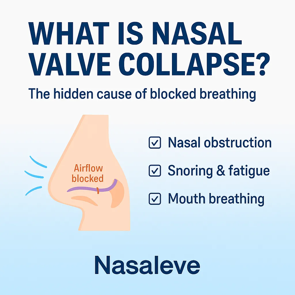 What Is Nasal Valve Collapse? (The Hidden Cause of Blocked Breathing)