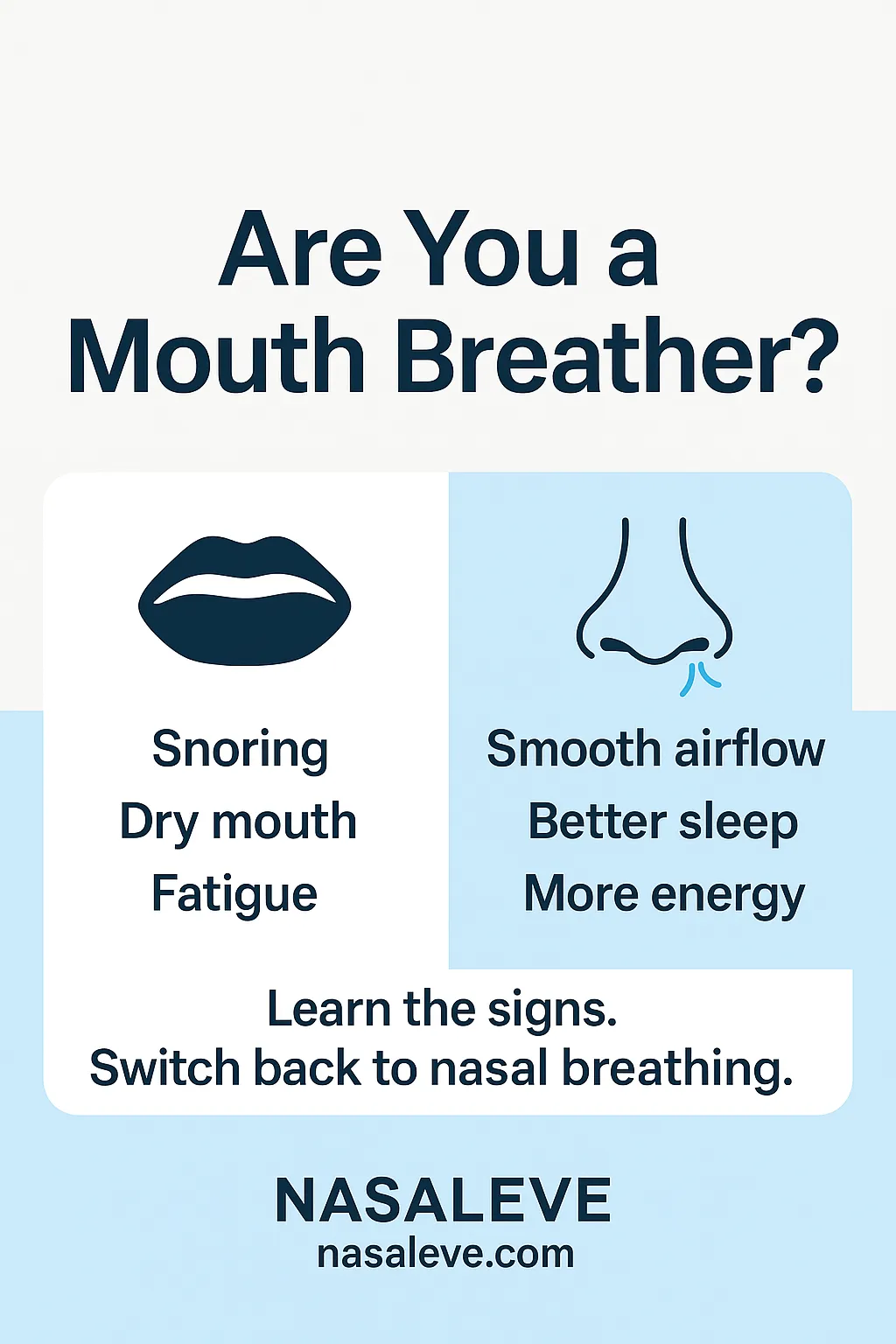 Signs You’re a Mouth Breather (and Why It’s Hurting You)