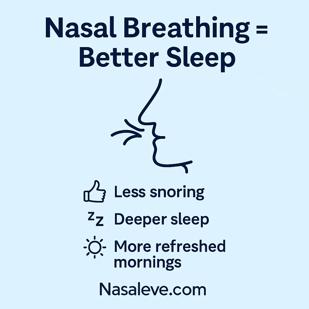 How Nasal Breathing Improves Sleep Quality