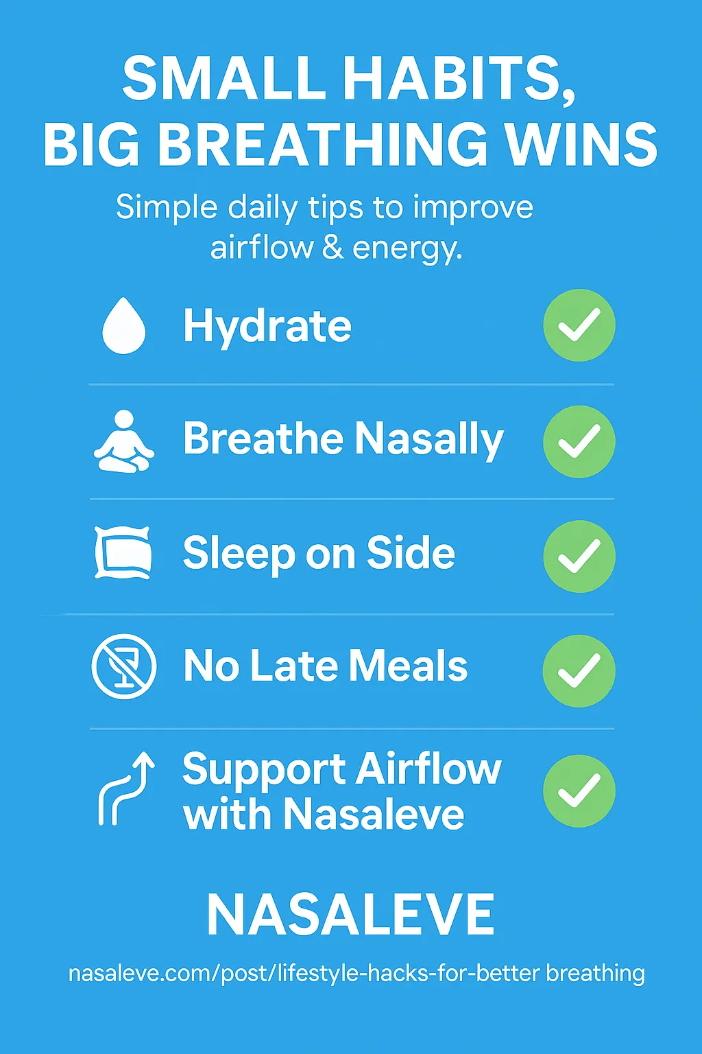 Small Lifestyle Hacks for Better Breathing