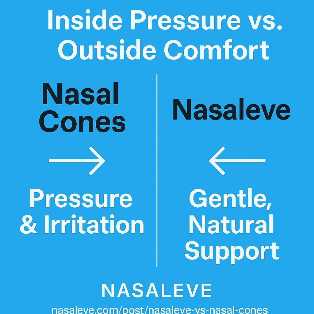 Nasaleve vs. Nasal Cones: Which Is More Comfortable?