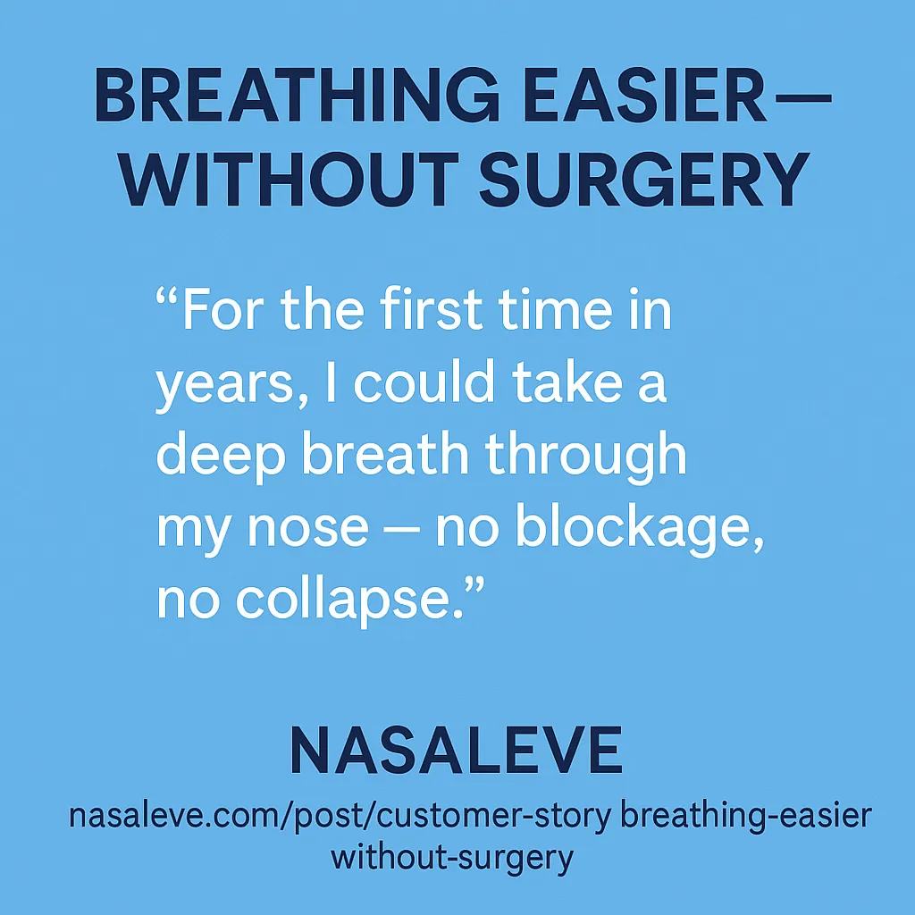 Customer Story: Breathing Easier Without Surgery