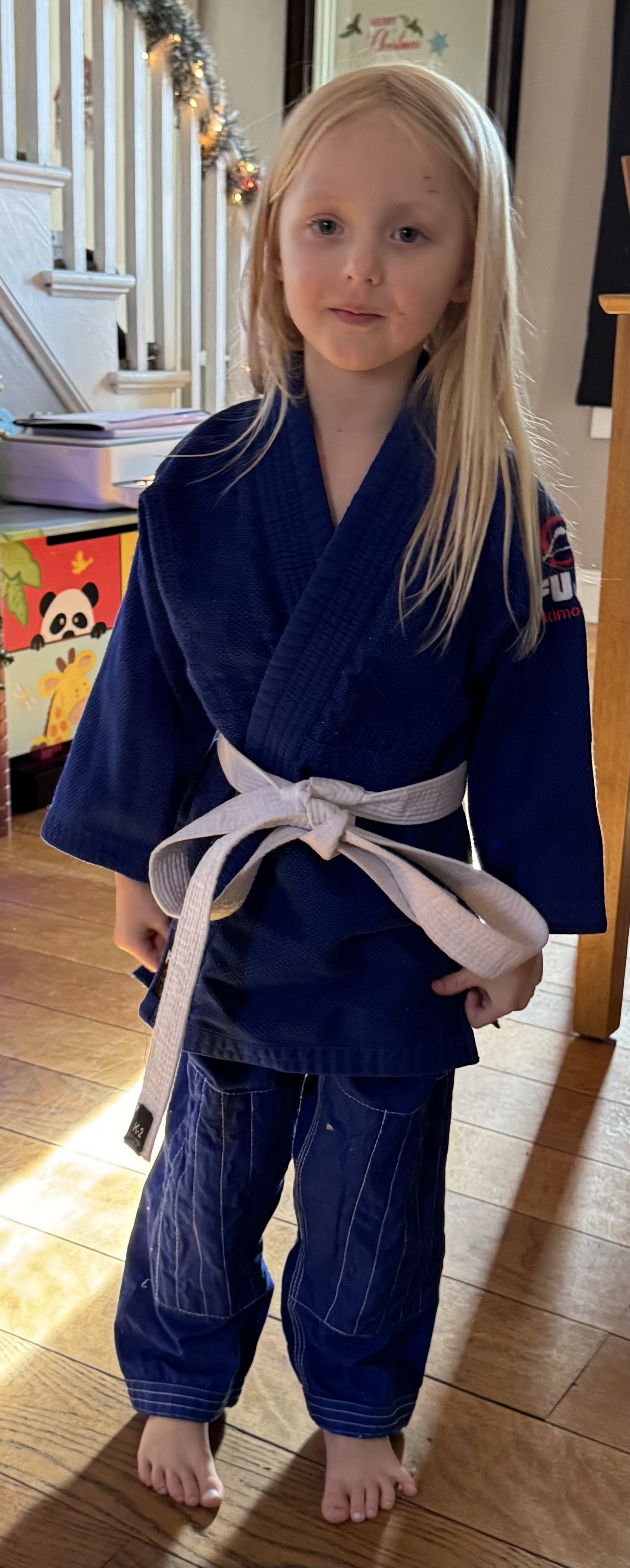 Kids in BJJ Gi