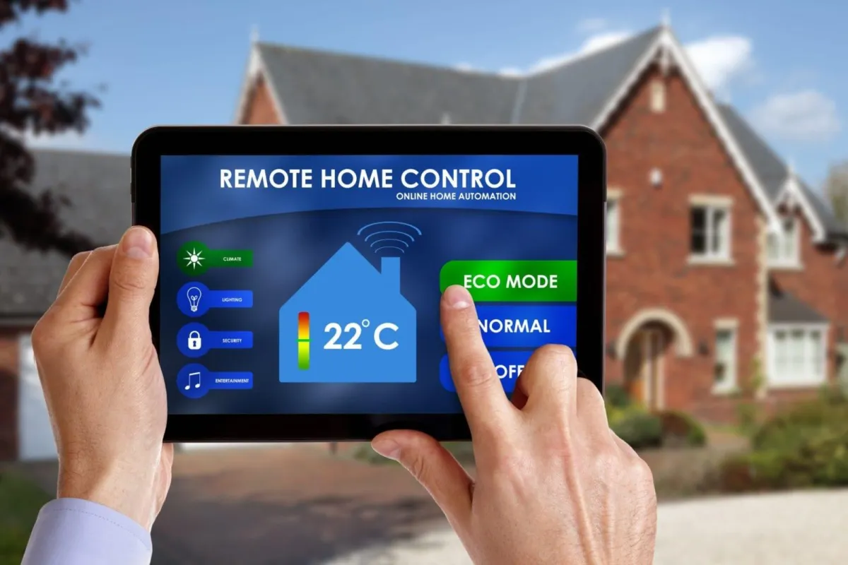 Smart home devices like thermostats, lights, and plugs can be controlled remotely for convenience and energy savings.