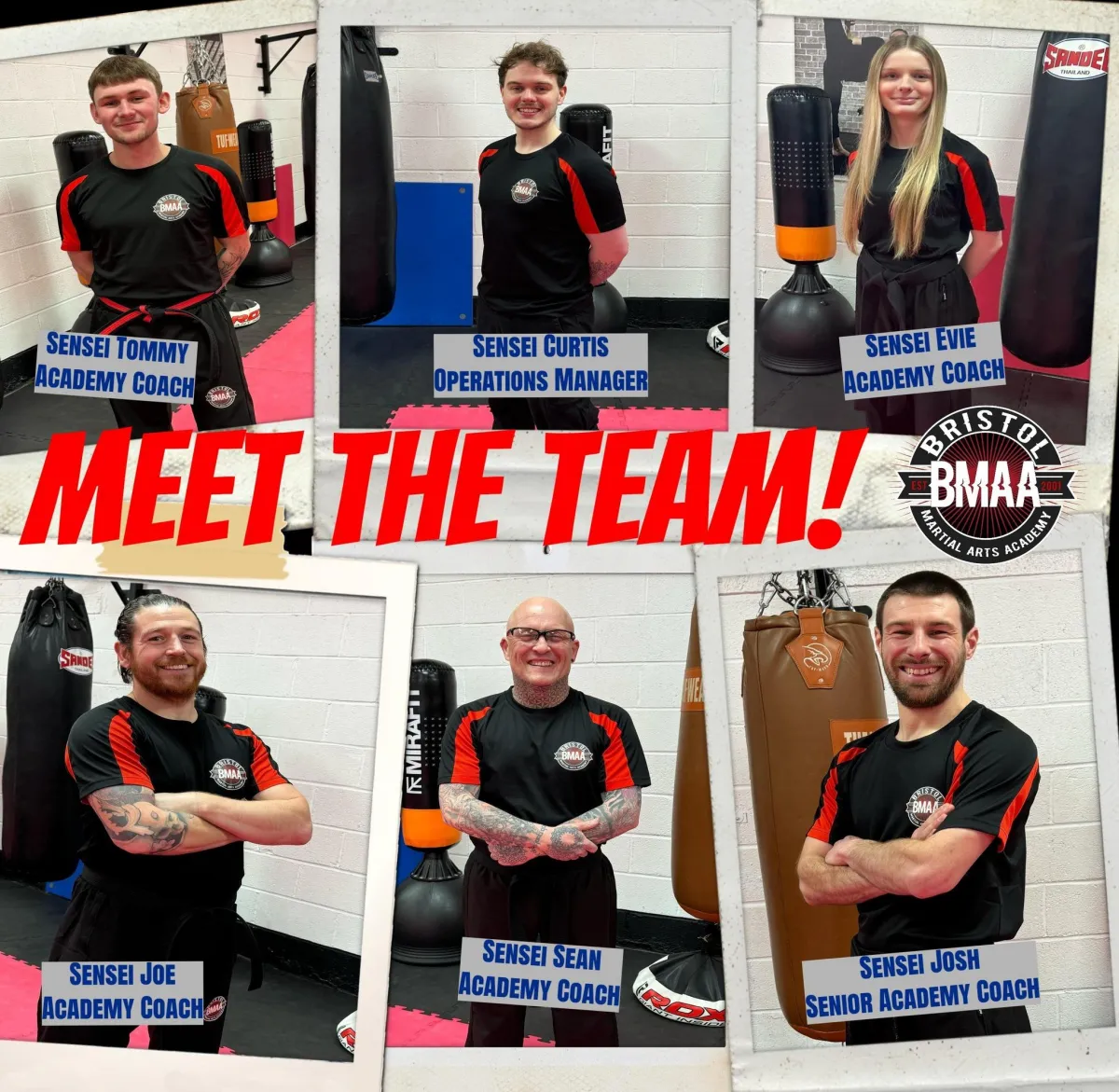 Meet the Coaching Team At Bristol Martial Arts Academy!