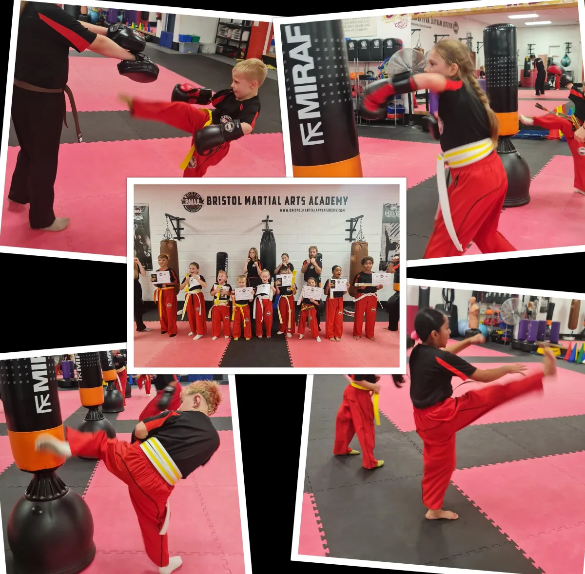Our Junior Dragons Beginners and Intermediates were next up at tonight's belt grading! 😁