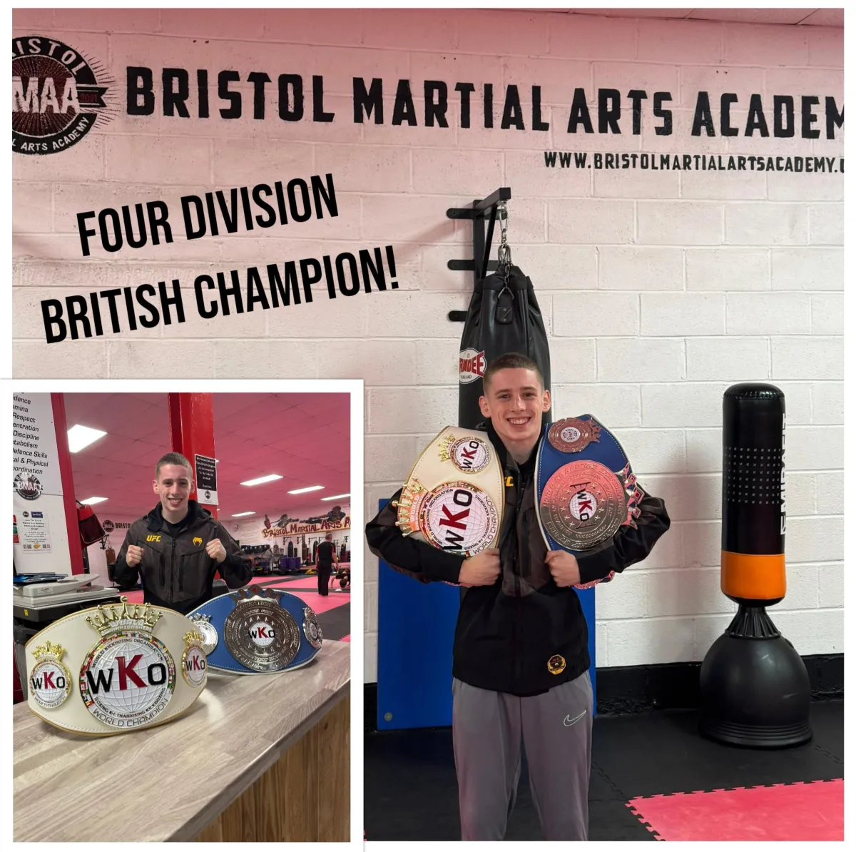 FOUR-DIVISION BRITISH CHAMPION 🏆