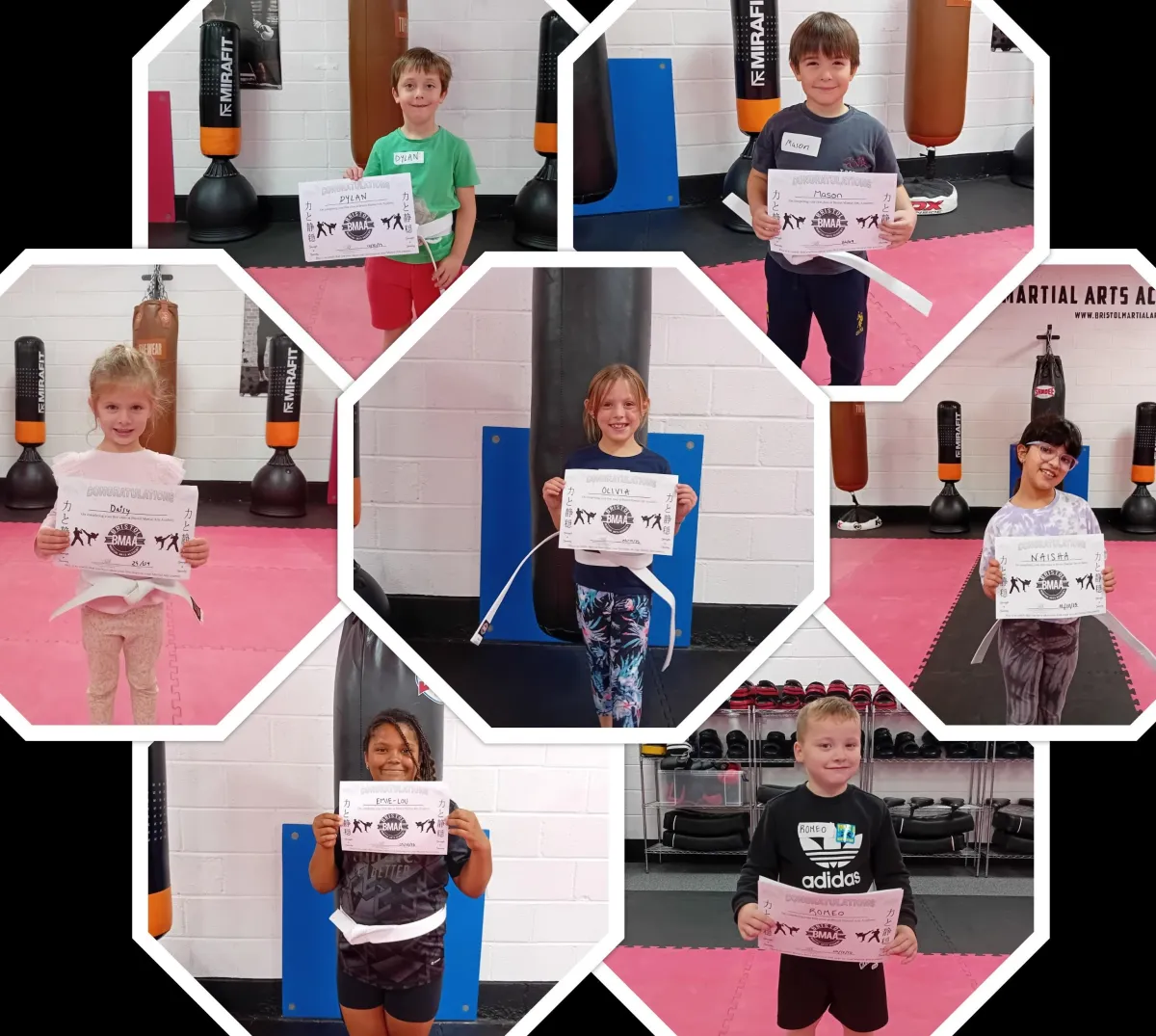 Big shoutout to our newest Little Dragons (4–6yrs) and Junior Dragons (7–12yrs)