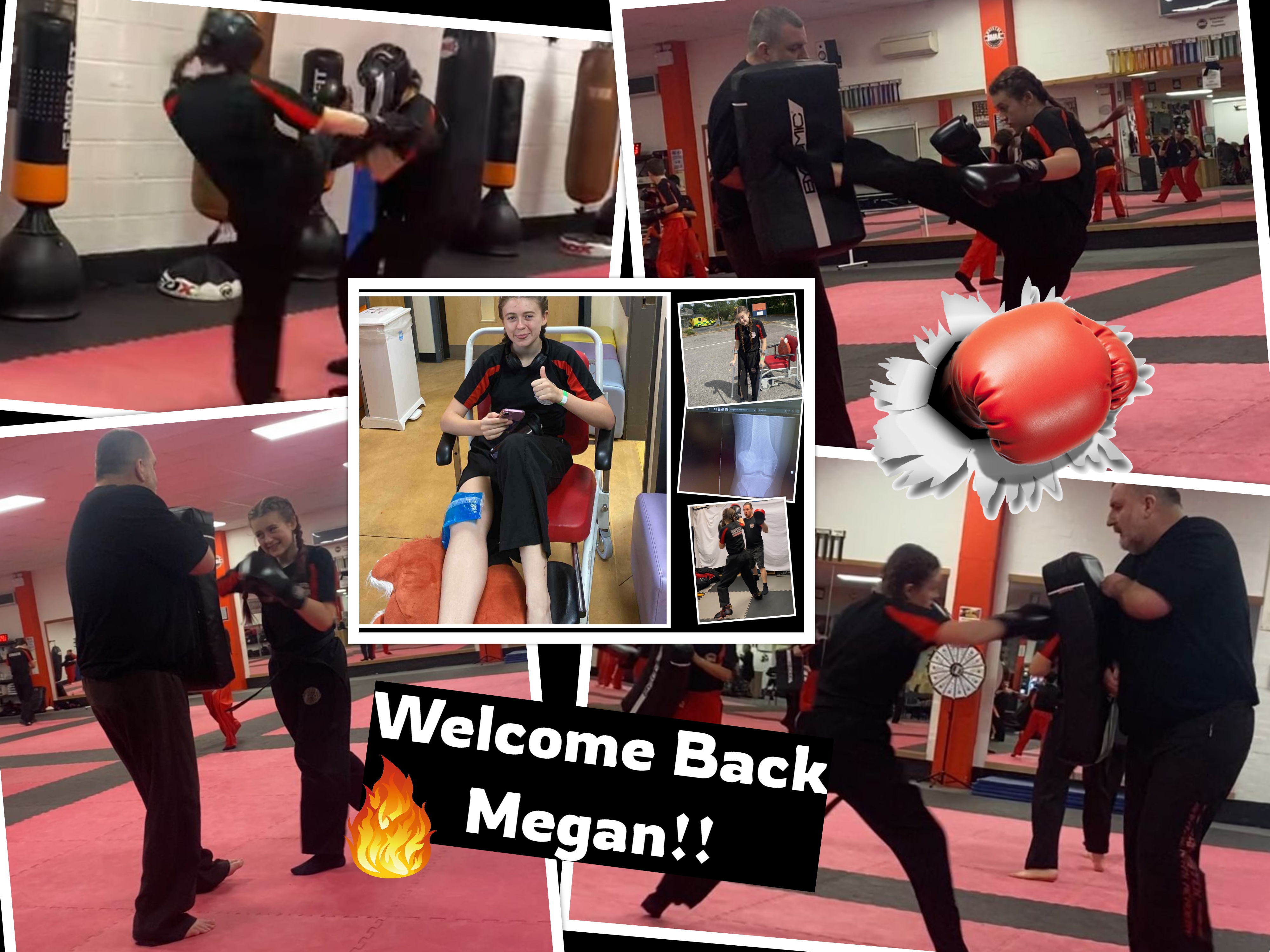 Itβs absolutely brilliant to have Megan back on the mats! π