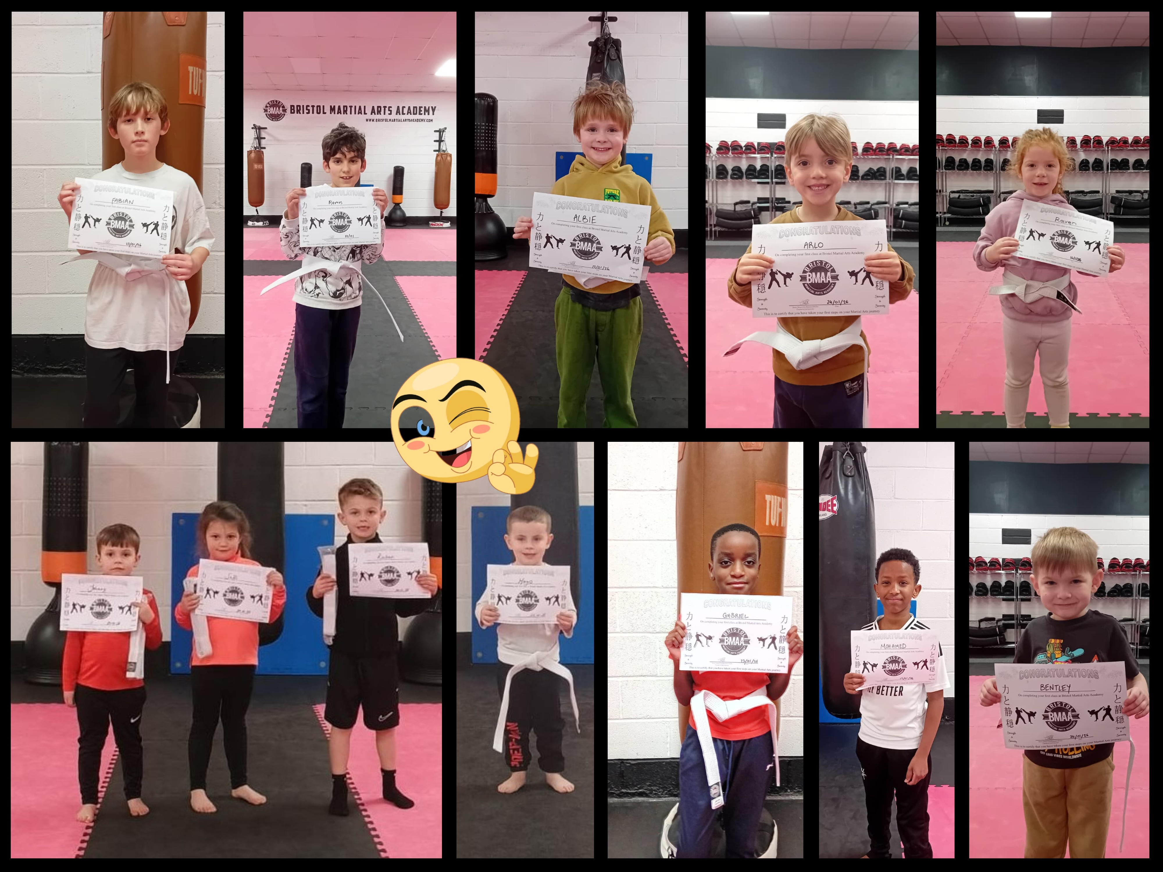 Welcome to our new white belt squad!