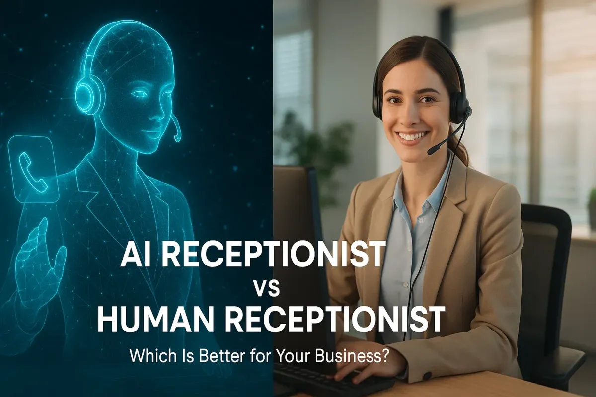 AI Receptionist vs Human Receptionist: Which is Better For Your Local Business?