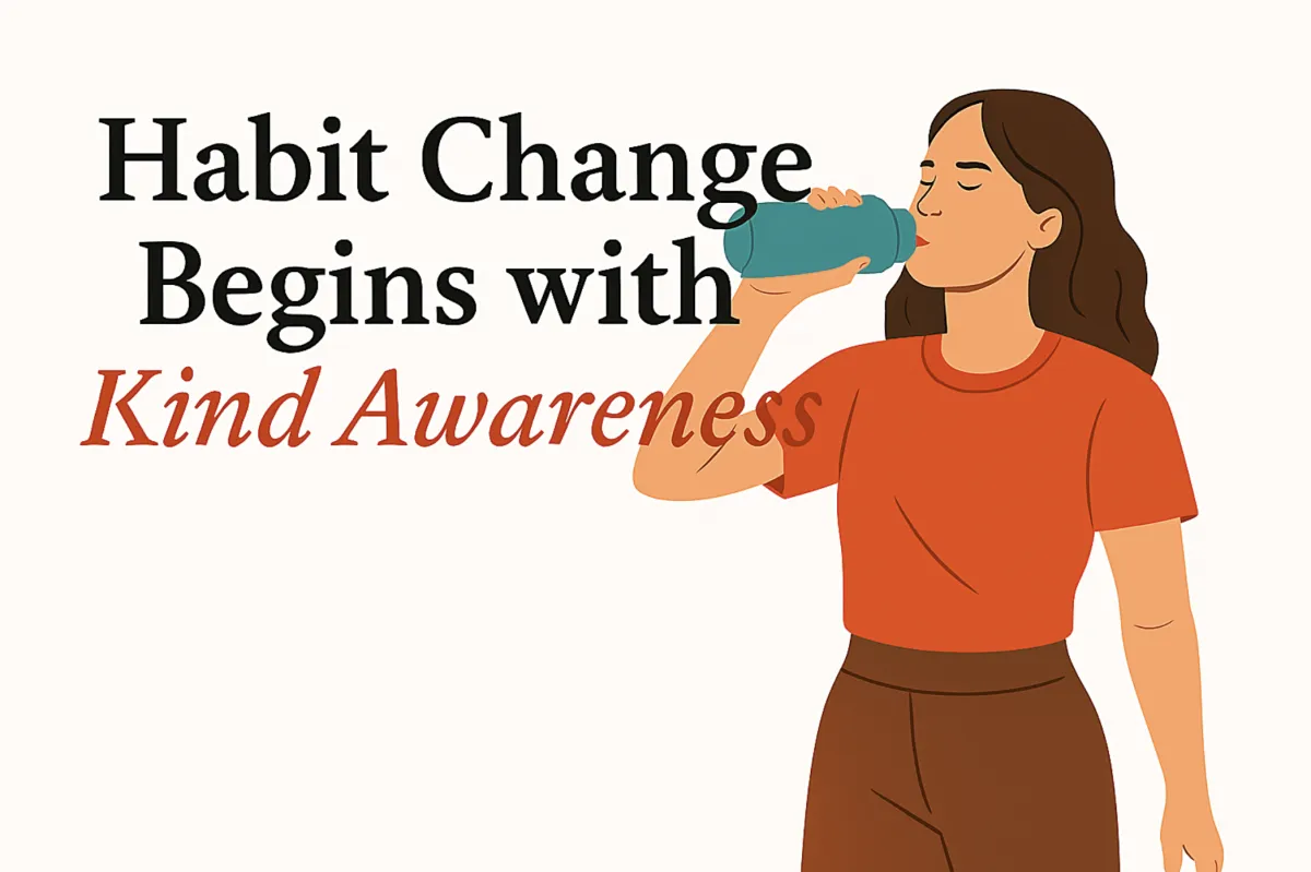 Why Habit Change Begins with Kind Awareness