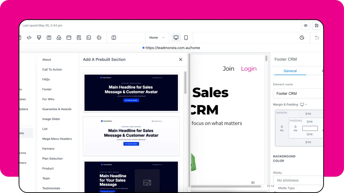 Build Your Business Hub: A Deep Dive into the Lead Monsta Website Builder for Australian SMEs