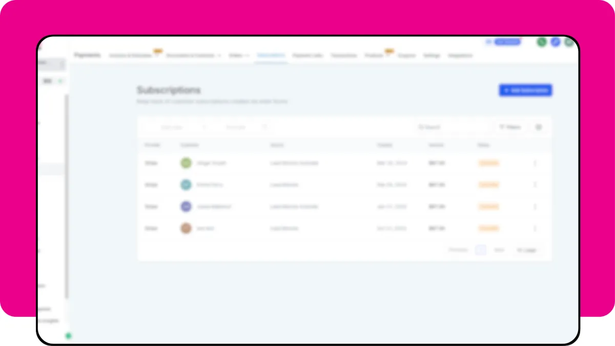 Lead Monsta subscription hub