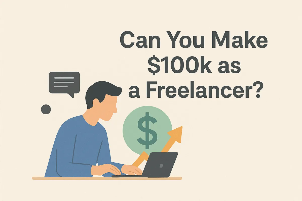 Can you make 100k as a freelancer?