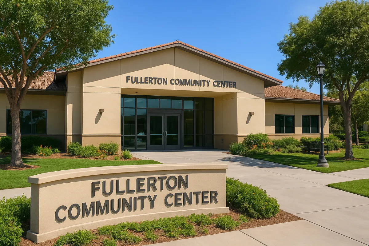 Local community centers in fullerton California