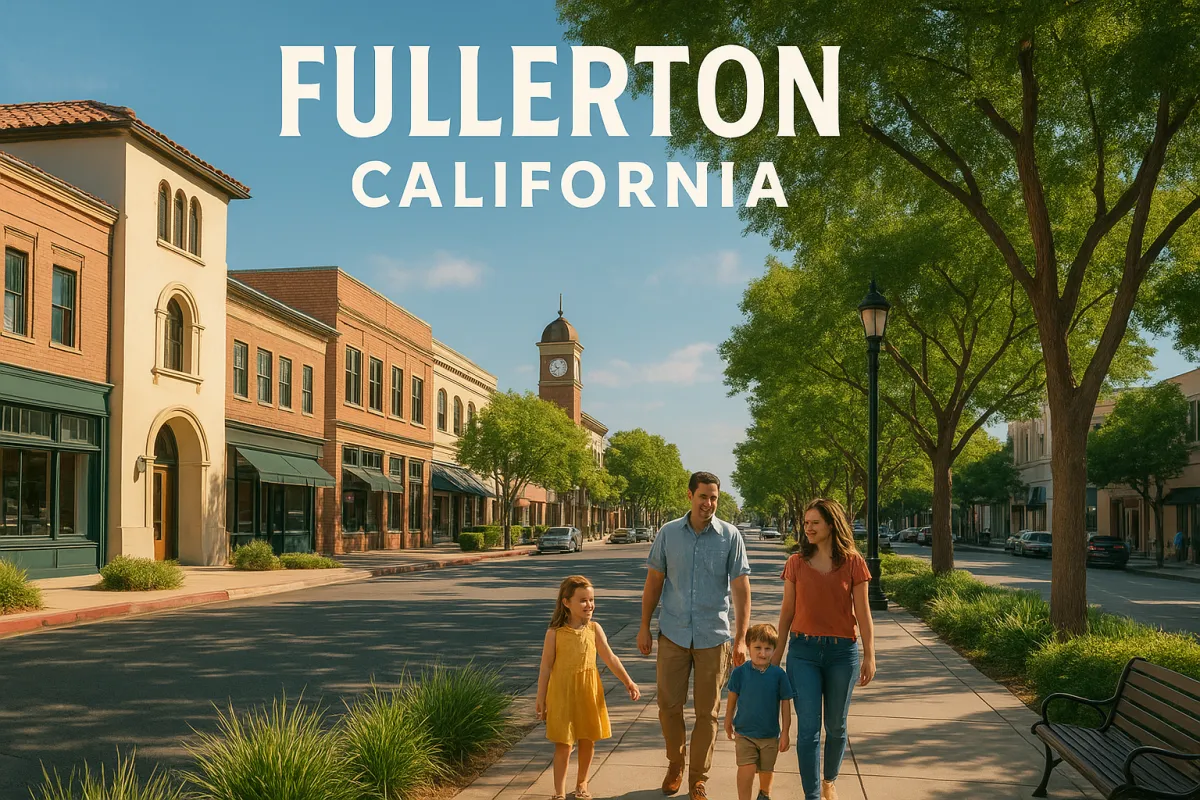 Why fullerton California is the best for families
