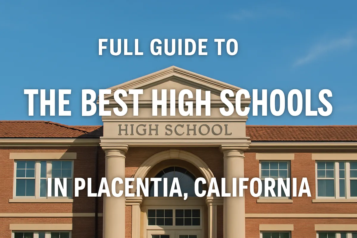 Full guide to the best high schools in placentia California