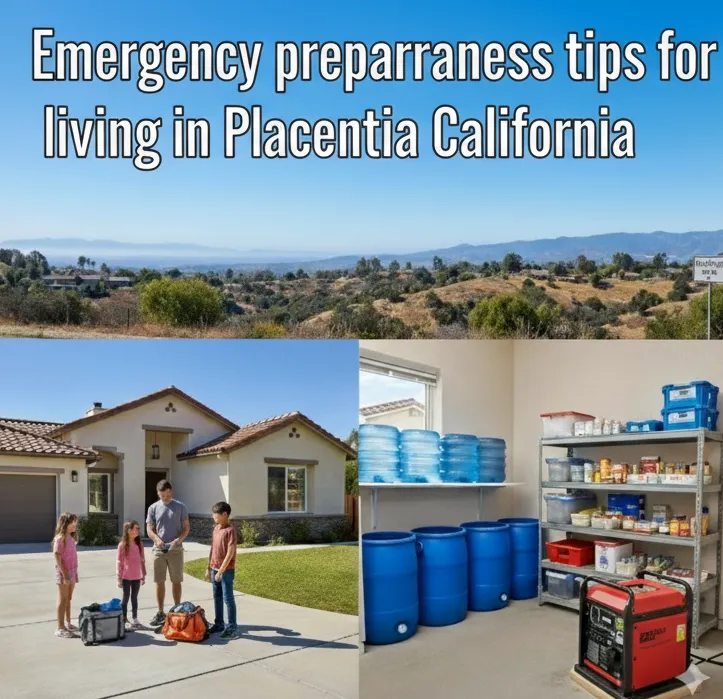 Emergency preparedness tips for living in placentia California