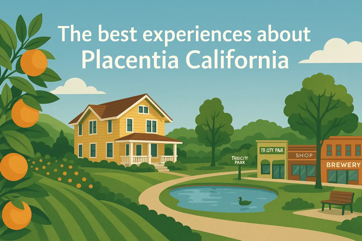 The best experiences about placentia California