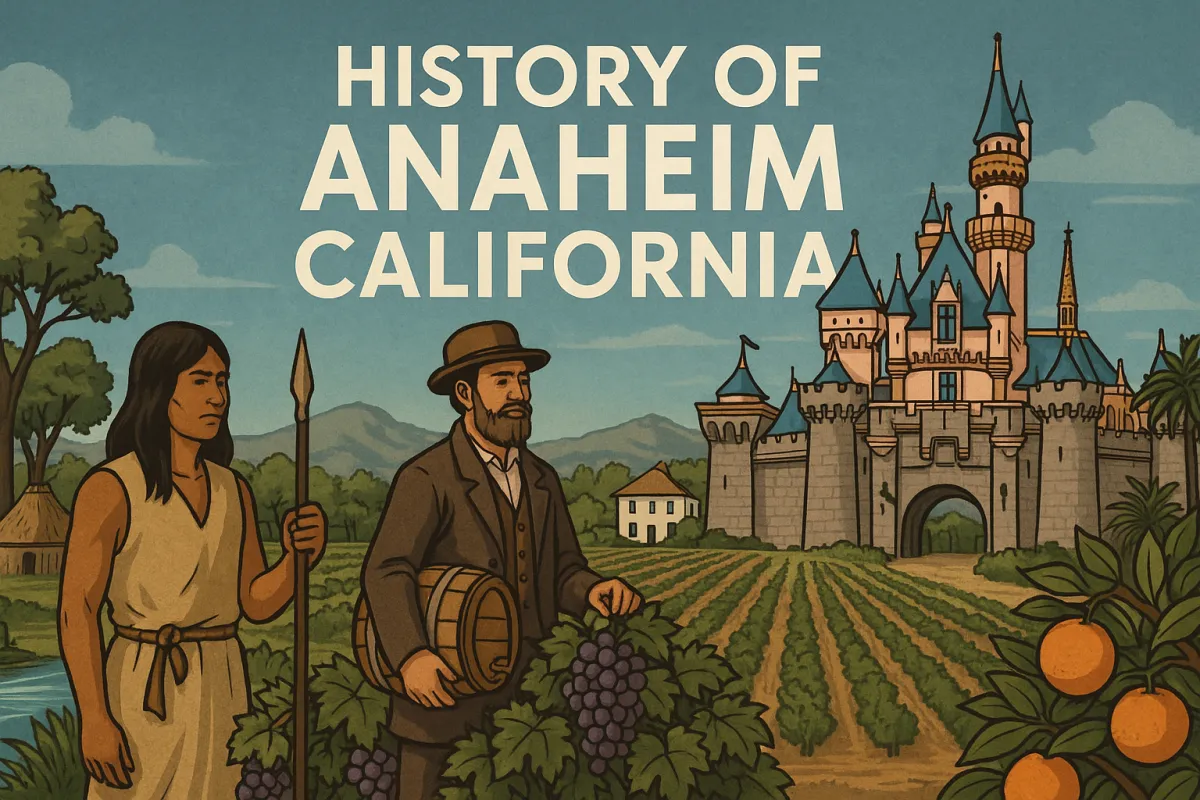 History of anaheim California