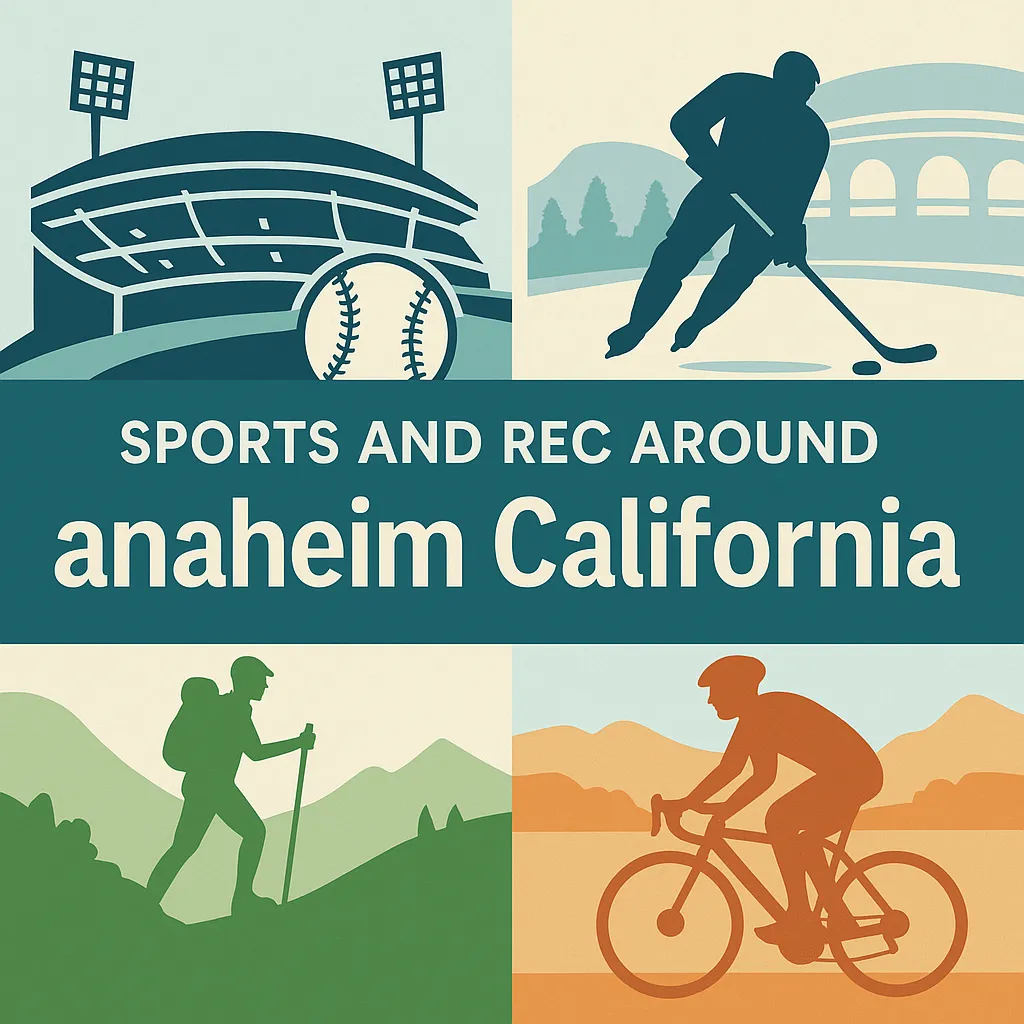 Sports and Rec around anaheim California