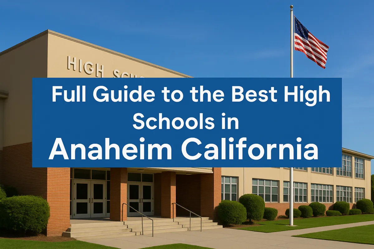 Full guide to the best high schools in anaheim California