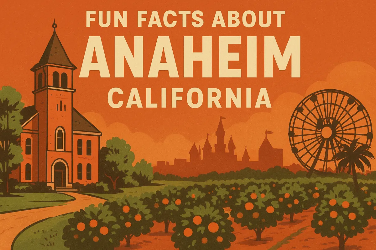 Fun facts about anaheim California