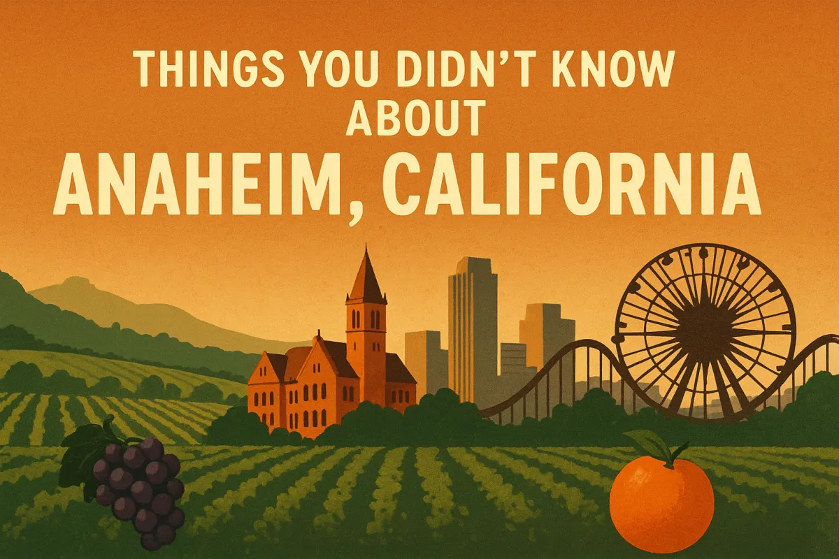 Things you didn’t know about anaheim California