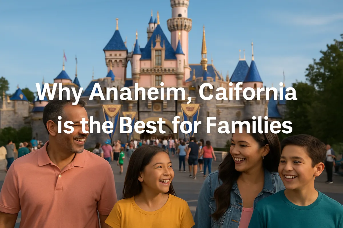 Why anaheim California is the best for families