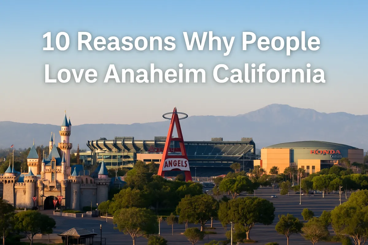 10 reasons why people love anaheim California