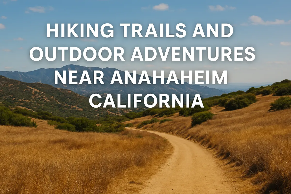 Hiking Trails and Outdoor Adventures Near anaheim California