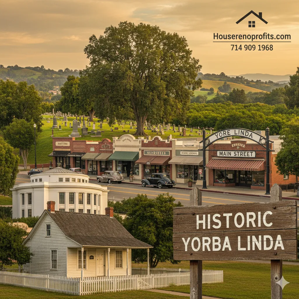 Historic places around yorba linda California