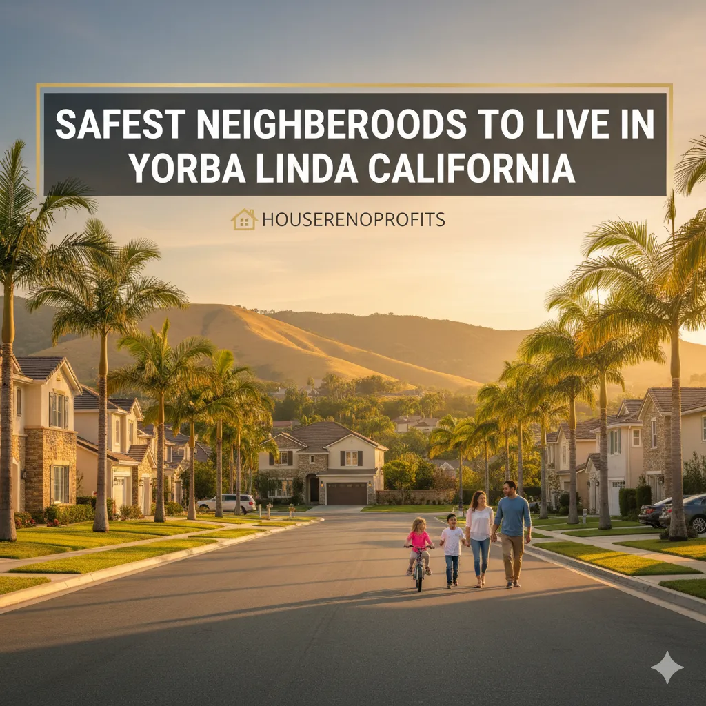 Safest neighborhoods to live in yorba linda California
