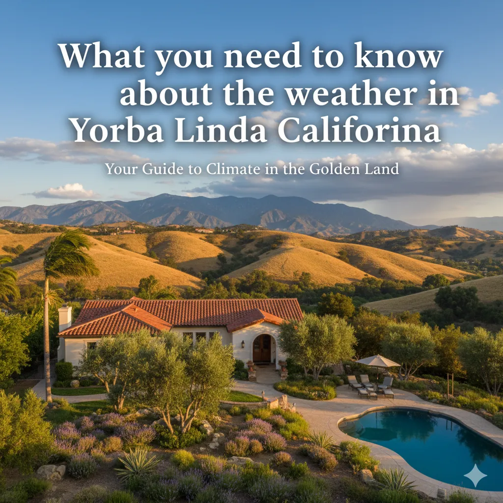 What you need to know about the weather in yorba linda California