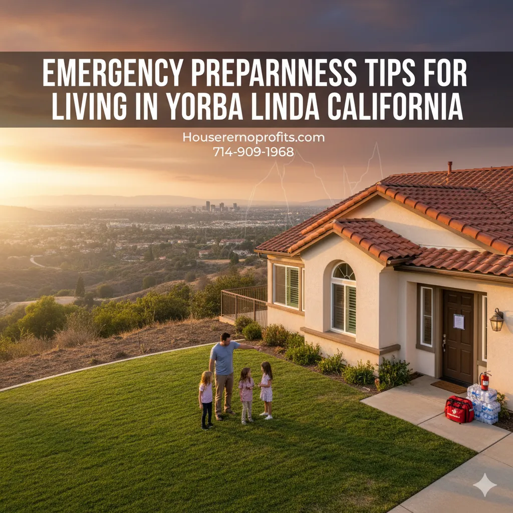 Emergency preparedness tips for living in yorba linda California