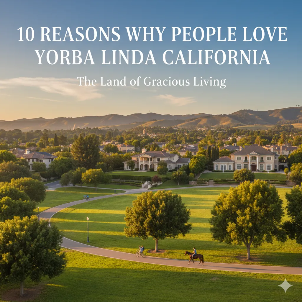 10 reasons why people love yorba linda California