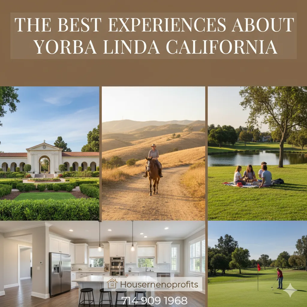 The best experiences about yorba linda California