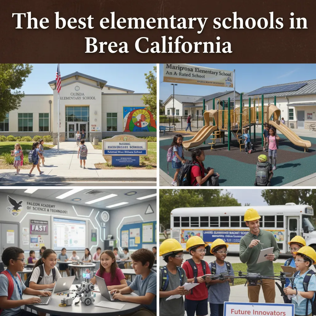 the best elementary schools in brea California