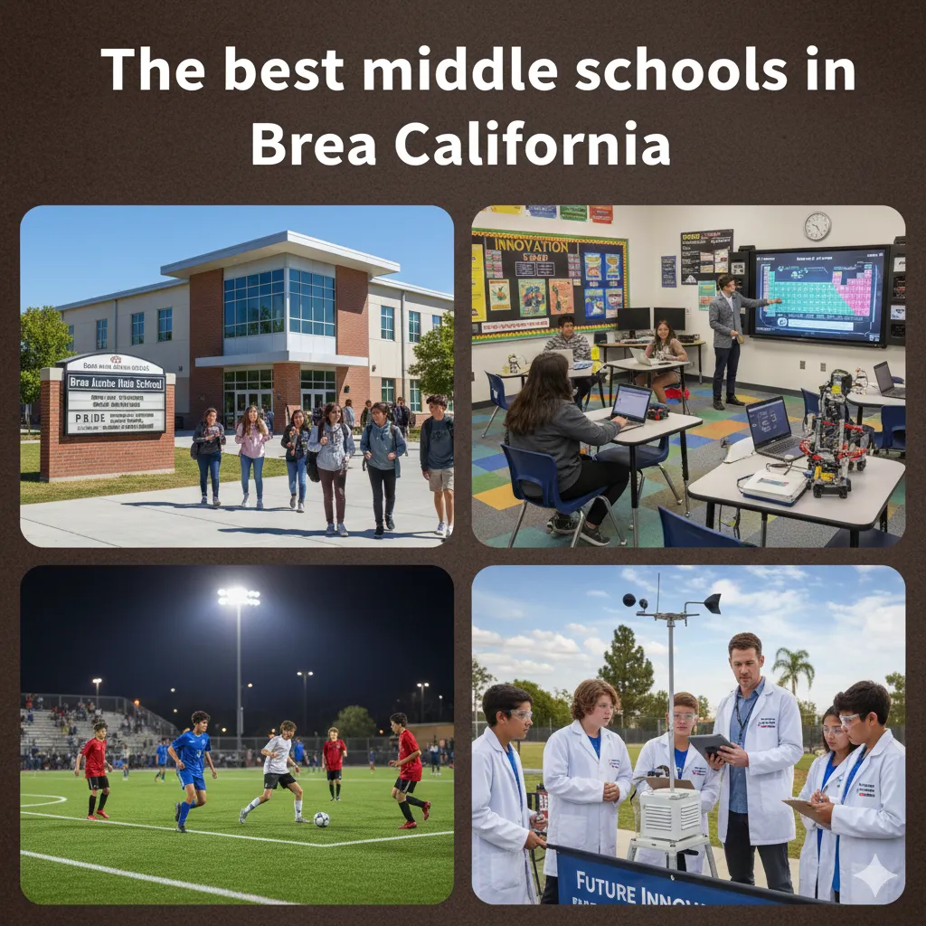 the best middle schools in brea California